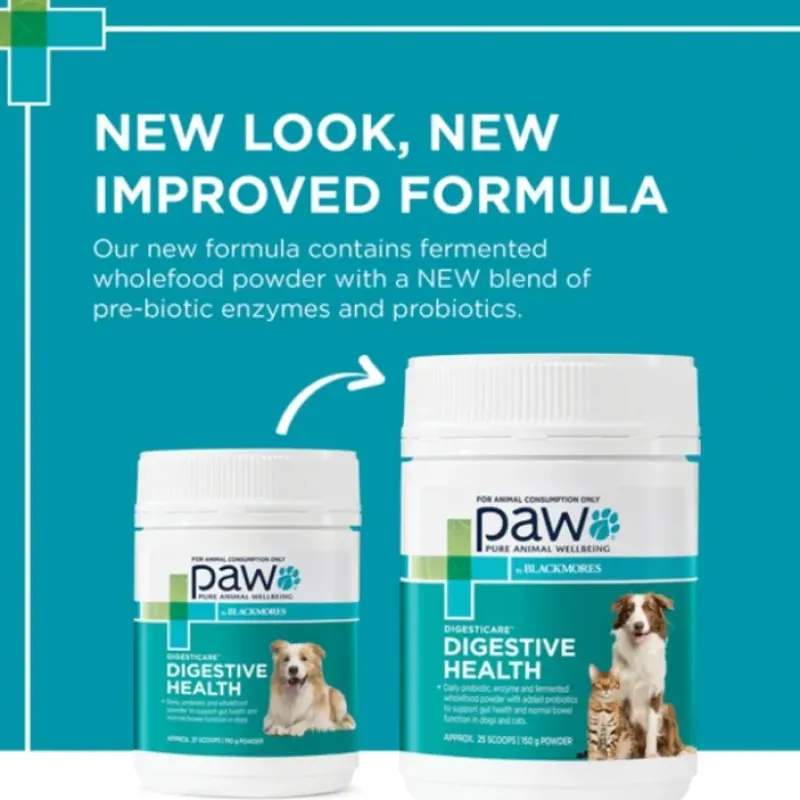 Cats|Paw DigestiCare60 150gm *New Look, New Formula* - Pet Home | The Perfect Pet Supplies Shopping Experience