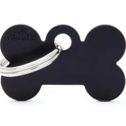 Best Pet ID Tag Basic Bone Black XLge - Pet Home | The Perfect Pet Supplies Shopping Experience Shop All