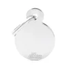 Best Pet ID Tag Basic Circle Chrome Lge - Pet Home | The Perfect Pet Supplies Shopping Experience Dogs