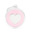 Discount Pet ID Tag Classic Heart Pink - Pet Home | The Perfect Pet Supplies Shopping Experience Dogs