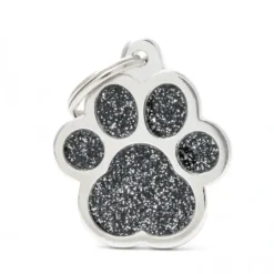 Best Sale Pet ID Tag Shine Paw Black Lge - Pet Home | The Perfect Pet Supplies Shopping Experience Shop All