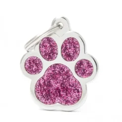 Shop Pet ID Tag Shine Paw Pink Lge - Pet Home | The Perfect Pet Supplies Shopping Experience Dogs