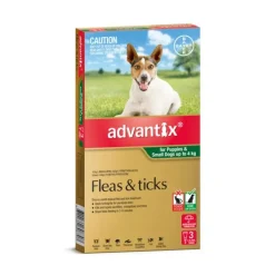 Hot Pet Shop Direct - Advantix Puppies & Small Dogs Upto 4kg 3 Pack - Pet Home | The Perfect Pet Supplies Shopping Experience Cats