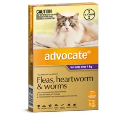 Cheap Pet Shop Direct - Advocate Cats Over 4kg 3 Pack - Pet Home | The Perfect Pet Supplies Shopping Experience Cats
