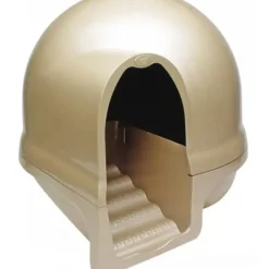 Fashion Pet Shop Direct - Booda Dome Cleanstep Cat Litter Box Titanium - Pet Home | The Perfect Pet Supplies Shopping Experience Cats