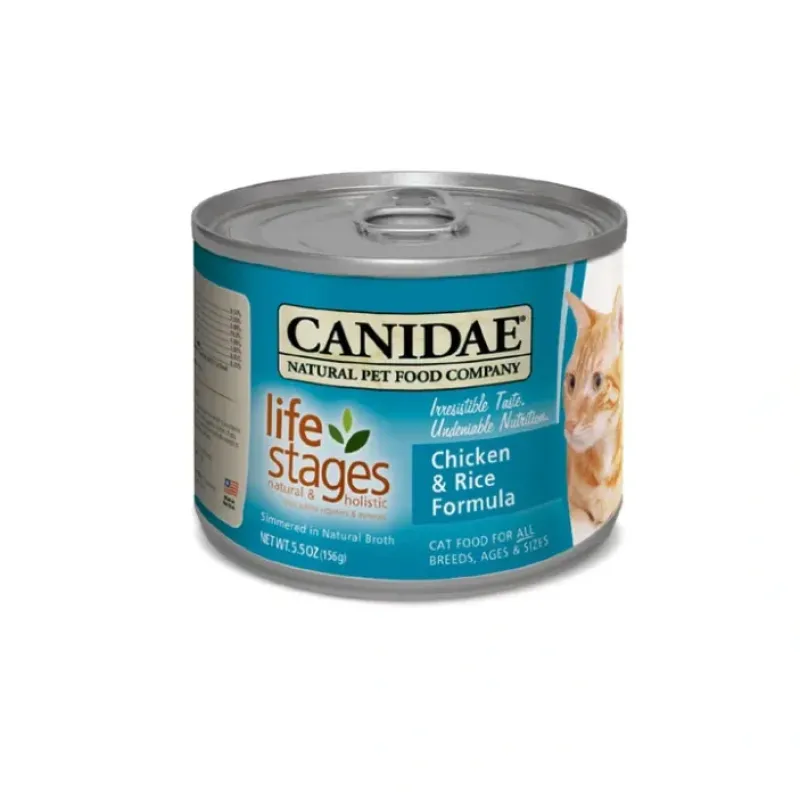 Flash Sale Pet Shop Direct - Canidae for Cats All Life Stages Cat and Kitten Chicken & Rice Wet Can 156g Blue - Pet Home | The Perfect Pet Supplies Shopping Experience Cats