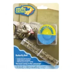 Outlet Pet Shop Direct - Cosmic Catnip Dispensing Toy Butterfly Ball - Pet Home | The Perfect Pet Supplies Shopping Experience Pet Toys