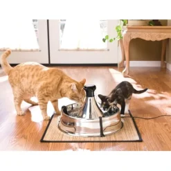 Discount Pet Shop Direct - Drinkwell 360 Stainless Steel Pet Fountain 3.8 Litres - Pet Home | The Perfect Pet Supplies Shopping Experience Cats