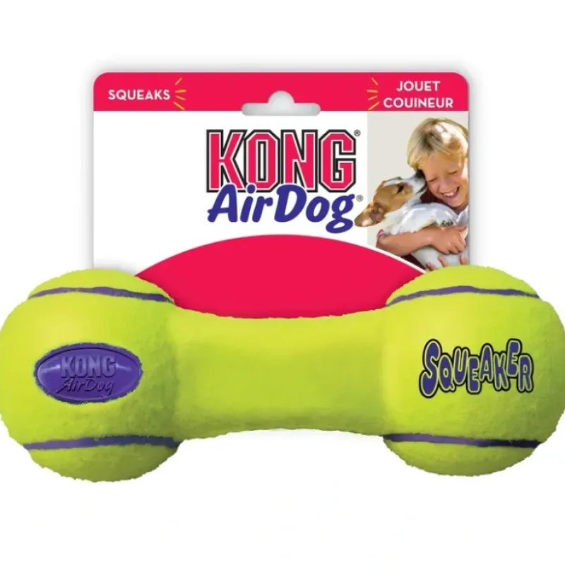 Best Pet Shop Direct - KONG Air Dog Squeaker Dumbbell Small - Pet Home | The Perfect Pet Supplies Shopping Experience Pet Toys
