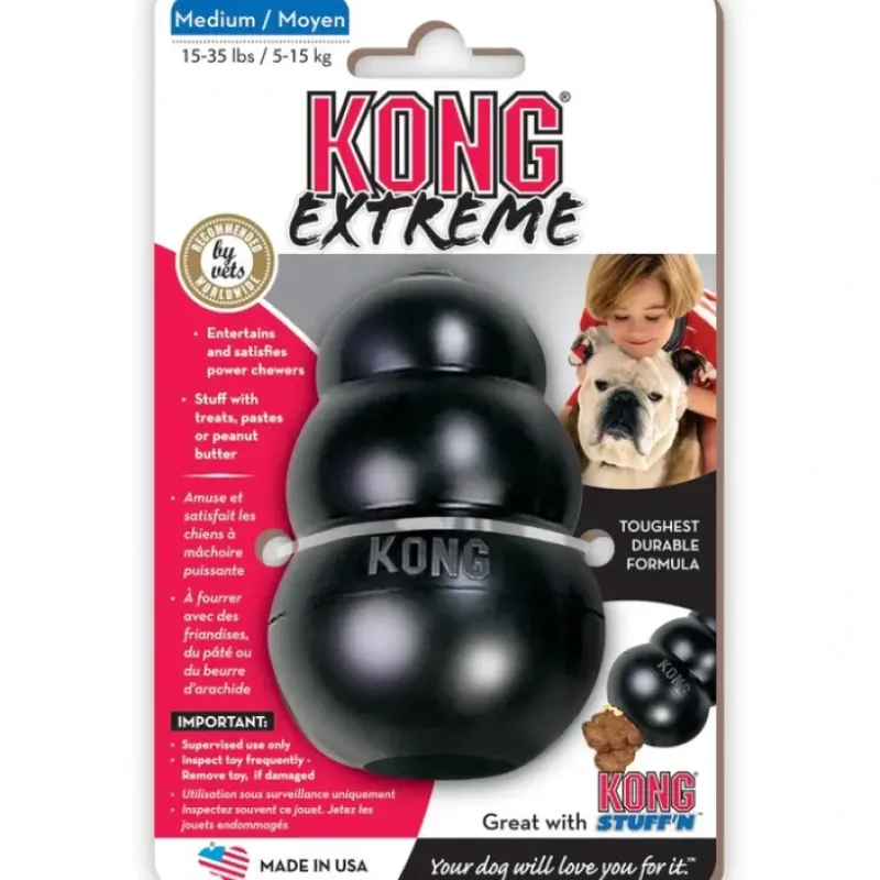 Discount Pet Shop Direct - KONG Extreme Black Small - Pet Home | The Perfect Pet Supplies Shopping Experience Pet Toys