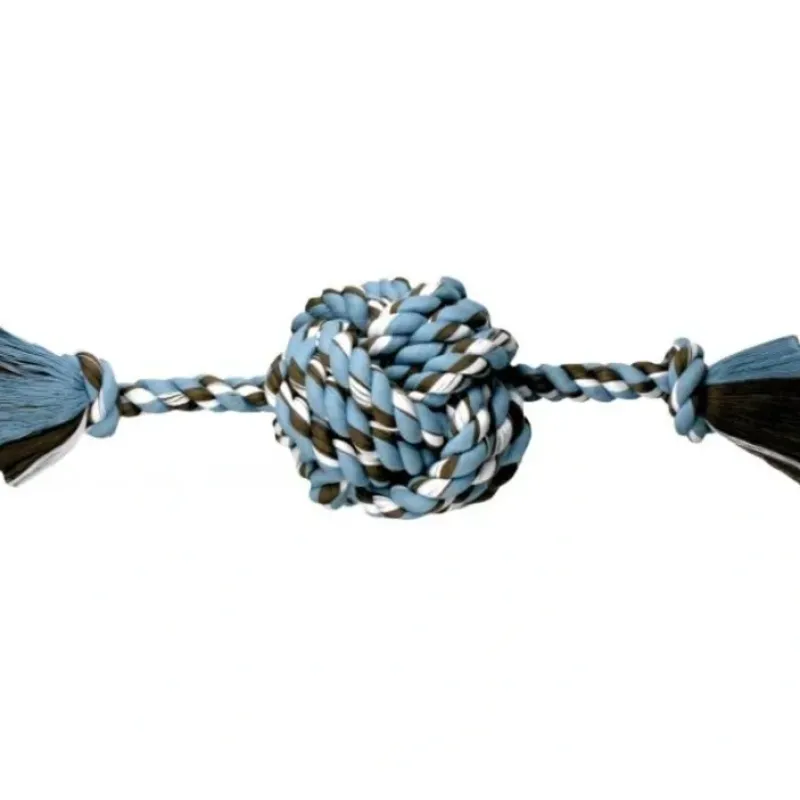 Discount Pet Shop Direct - Mammoth Flossy Chews Monkey Fist Ball w/Rope Ends Colossal - Pet Home | The Perfect Pet Supplies Shopping Experience Pet Toys