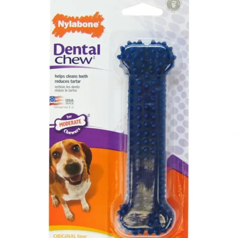 Best Sale Pet Shop Direct - Nylabone Dental Chew Bone Wolf - Pet Home | The Perfect Pet Supplies Shopping Experience Shop All