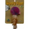Best Sale Pet Shop Direct - One Pet Planet Wooly Fun Feather Ball 4cm Cat Toy - Pet Home | The Perfect Pet Supplies Shopping Experience Pet Toys