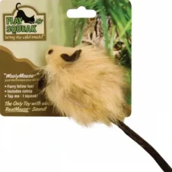 Cheap Pet Shop Direct - Play-N-Squeak Wooly Mouse Cat Toy - Pet Home | The Perfect Pet Supplies Shopping Experience Pet Toys