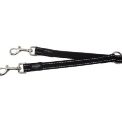 Outlet Pet Shop Direct - Rogz Dog Lead Splitter Fanbelt Large Black - Pet Home | The Perfect Pet Supplies Shopping Experience Dogs