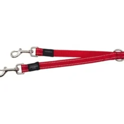 Outlet Pet Shop Direct - Rogz Dog Lead Splitter Fanbelt Large Red - Pet Home | The Perfect Pet Supplies Shopping Experience Dogs