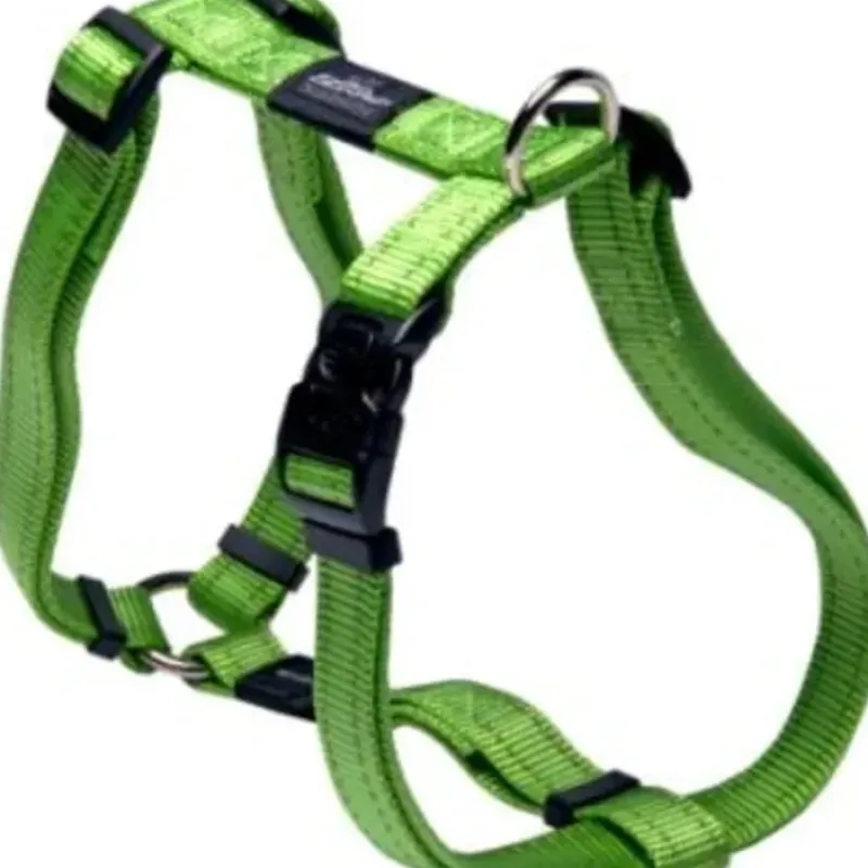 Hot Pet Shop Direct - Rogz Fanbelt H Harness Lime - Pet Home | The Perfect Pet Supplies Shopping Experience Dogs