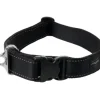 Clearance Pet Shop Direct - Rogz Landing Strip Collar XXLarge Black - Pet Home | The Perfect Pet Supplies Shopping Experience Dogs