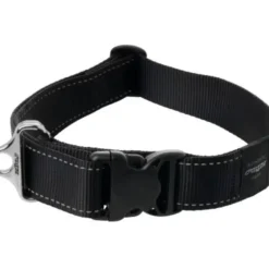 Clearance Pet Shop Direct - Rogz Landing Strip Collar XXLarge Black - Pet Home | The Perfect Pet Supplies Shopping Experience Dogs