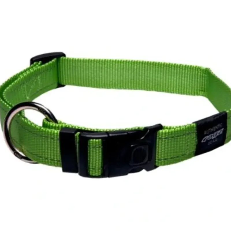 Store Pet Shop Direct - Rogz Lumberjack Collar X-Large Lime - Pet Home | The Perfect Pet Supplies Shopping Experience Shop All