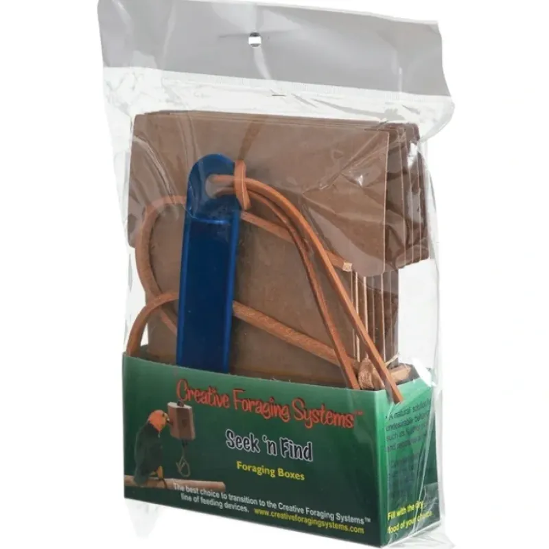 Outlet Pet Shop Direct - Seek 'N Find Foraging Boxes Small 6 Pack - Pet Home | The Perfect Pet Supplies Shopping Experience Pet Toys