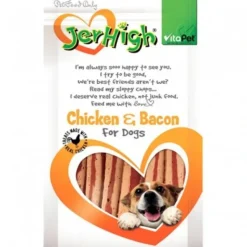 Best Pet Shop Direct - Vitapet JerHigh Chicken & Bacon 100g - Pet Home | The Perfect Pet Supplies Shopping Experience Shop All