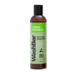 Discount Pet Shop Direct - WashBar 100% Natural Shampoo Citrus & Manuka 250mL - Pet Home | The Perfect Pet Supplies Shopping Experience Dogs