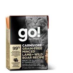 New Petcurean Go! Carnivore Grain Free Minced Lamb &Wild Boar Recipe Wet Cat Food - Pet Home | The Perfect Pet Supplies Shopping Experience Shop All