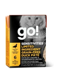 Store Petcurean Go! Sensitivities Limited Ingredient Grain Free Duck Pate Wet Cat Food - Pet Home | The Perfect Pet Supplies Shopping Experience Shop All