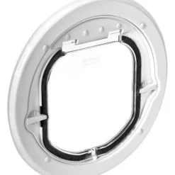 Clearance Pet-Tek Glass Fitting Pet Door Maxi Slimline - Clear 30.4Cm Dia. - Pet Home | The Perfect Pet Supplies Shopping Experience Cats