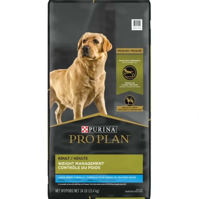 Dogs*Purina Pro Plan Weight Management Adult, Large Breed Dry Dog Food 15.4kg - Pet Home | The Perfect Pet Supplies Shopping Experience