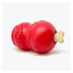 Pet Toys*Sodapup Snowman Rubber Dog Treat Dispenser - Large - Red - Pet Home | The Perfect Pet Supplies Shopping Experience