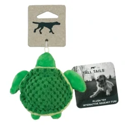 Pet Toys*Tall Tails, Turtle - Green - 4" - Plush Dog Toy - Pet Home | The Perfect Pet Supplies Shopping Experience