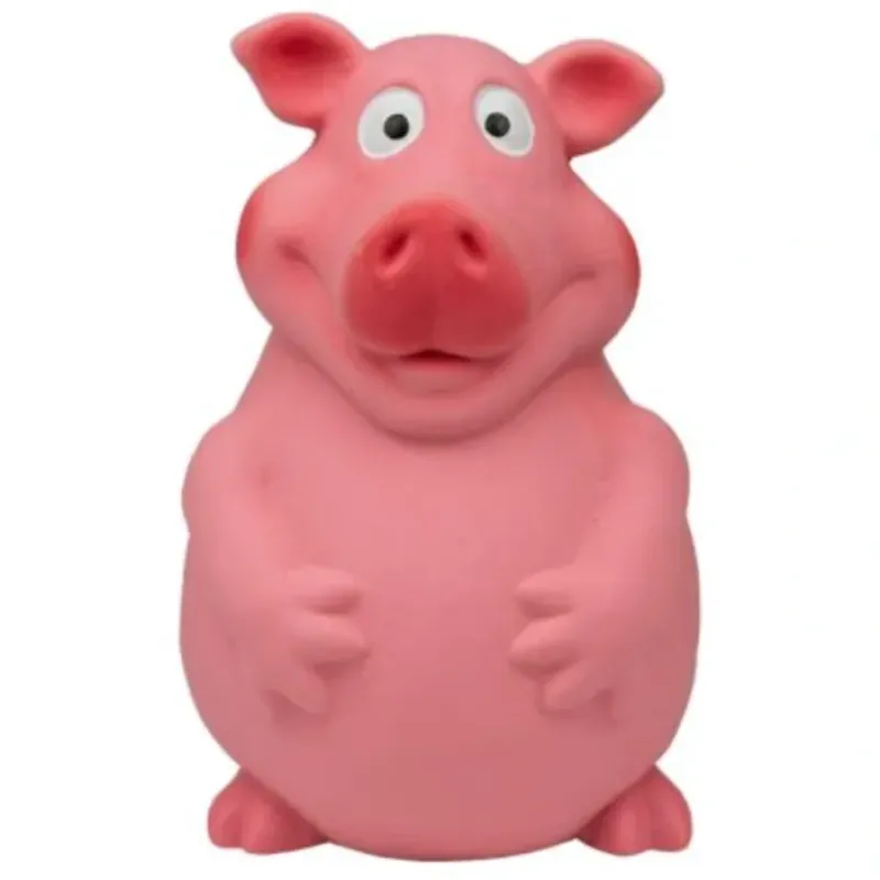 Pet Toys*Territory Piggy Latex Squeaker Dog Toy (6") - Pet Home | The Perfect Pet Supplies Shopping Experience
