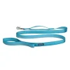 Dogs*West Paw Strolls Leash with Traffic Handle in Reflective Turquoise for Dogs (Large 72" L, Teal) - Pet Home | The Perfect Pet Supplies Shopping Experience