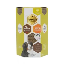 Dogs*Yummy Combs Ingeniously Shaped Flossing Dental Dog Treats for Extra Large Breed Dogs - Pet Home | The Perfect Pet Supplies Shopping Experience