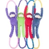 Pet Toys*ZippyPaws Monkey RopeTugz Plush Dog Toy (Purple) - Pet Home | The Perfect Pet Supplies Shopping Experience